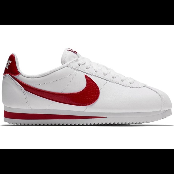 NWT Nike Cortez White Red Crush